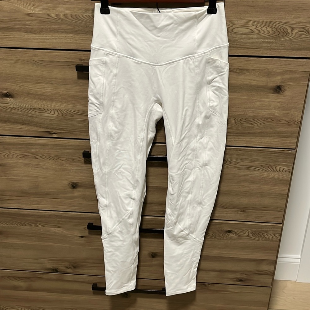 Til You Collapse TYC Heart Booty Leggings S White